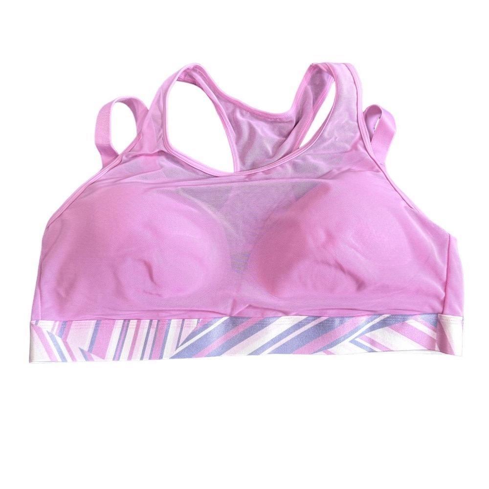 Adore Me Micah Contour Sports Bra in Pink, Size 38D​​​​​​